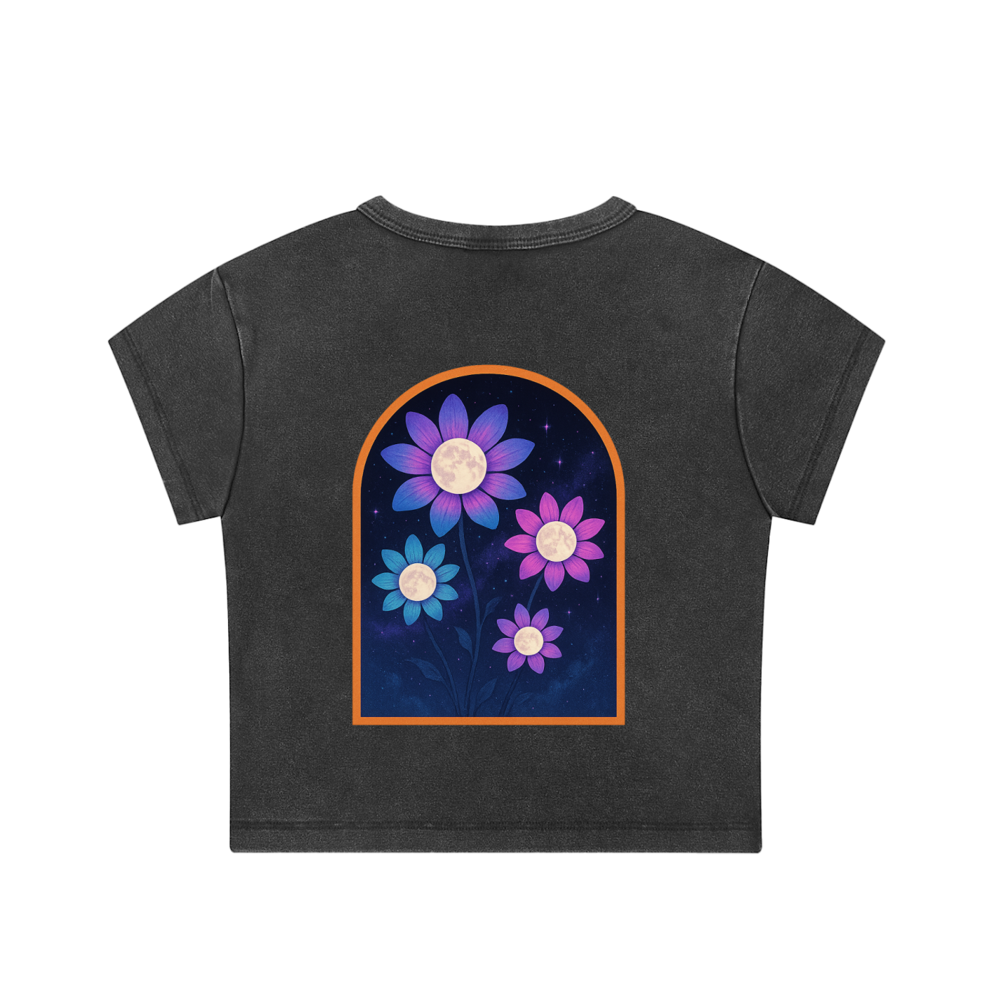 Snow Washed Crop Top