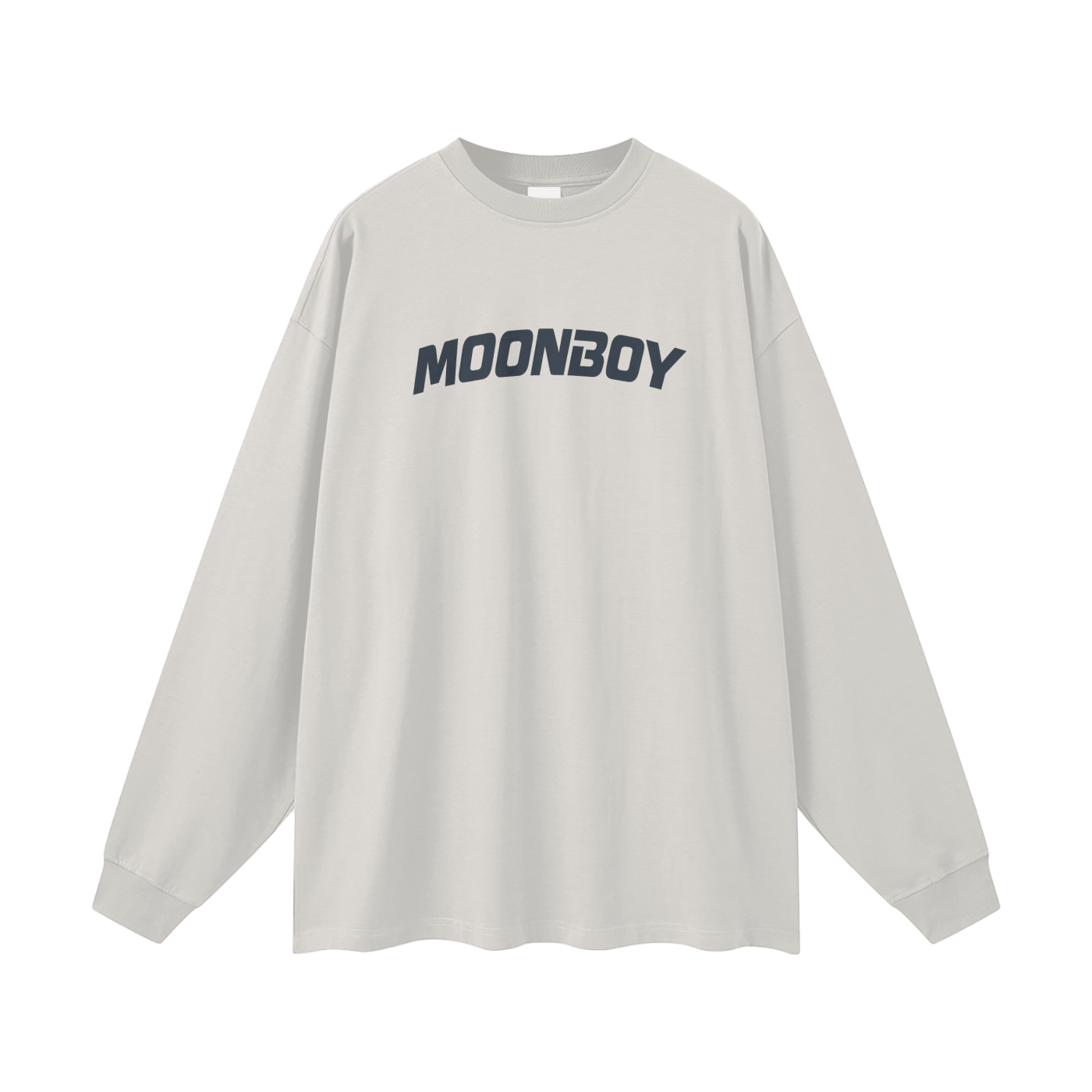 Streetwear Unisex 305G FOG 100% Cotton Long Sleeve Tee