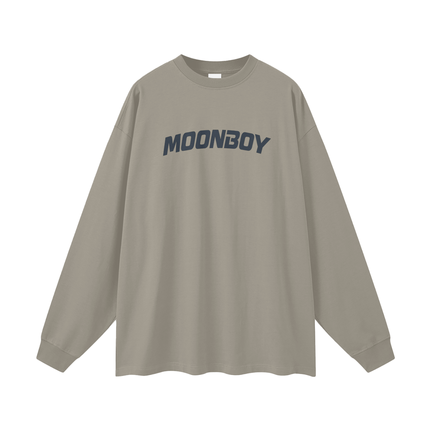 Streetwear Unisex 305G FOG 100% Cotton Long Sleeve Tee
