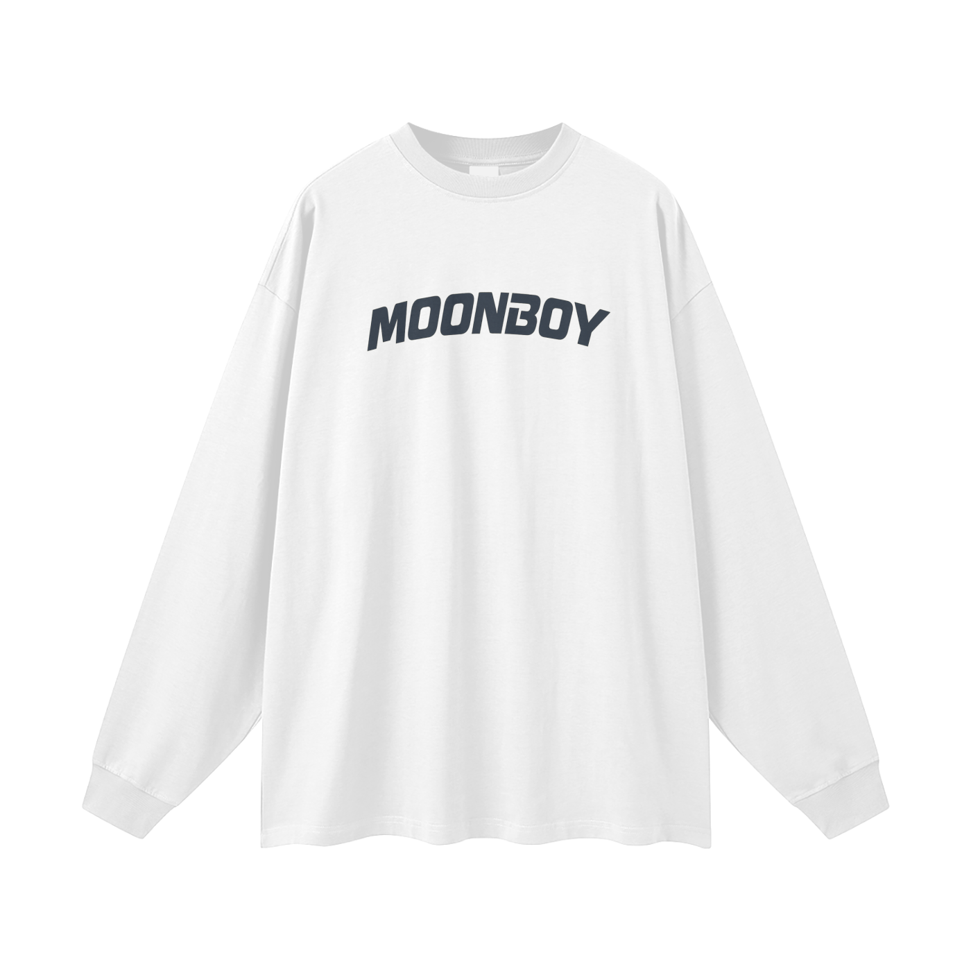 Streetwear Unisex 305G FOG 100% Cotton Long Sleeve Tee