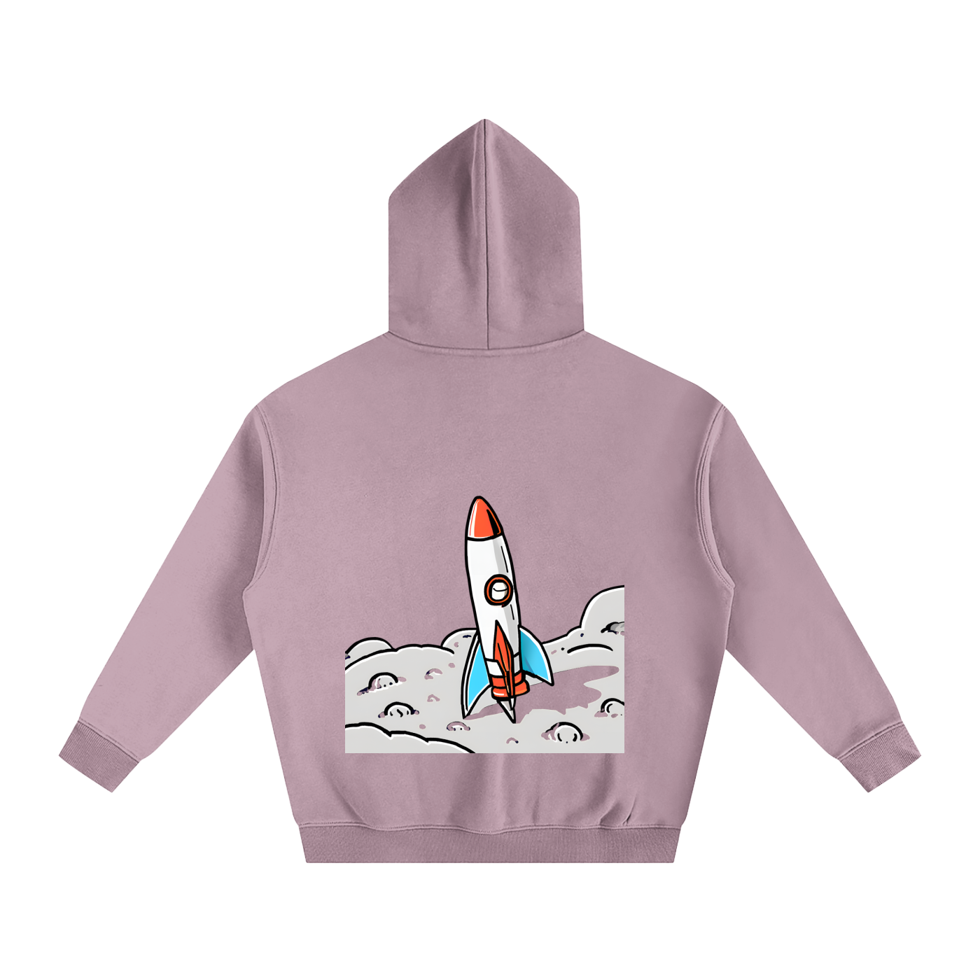 Rocket Oversize Fleeced Hoodie