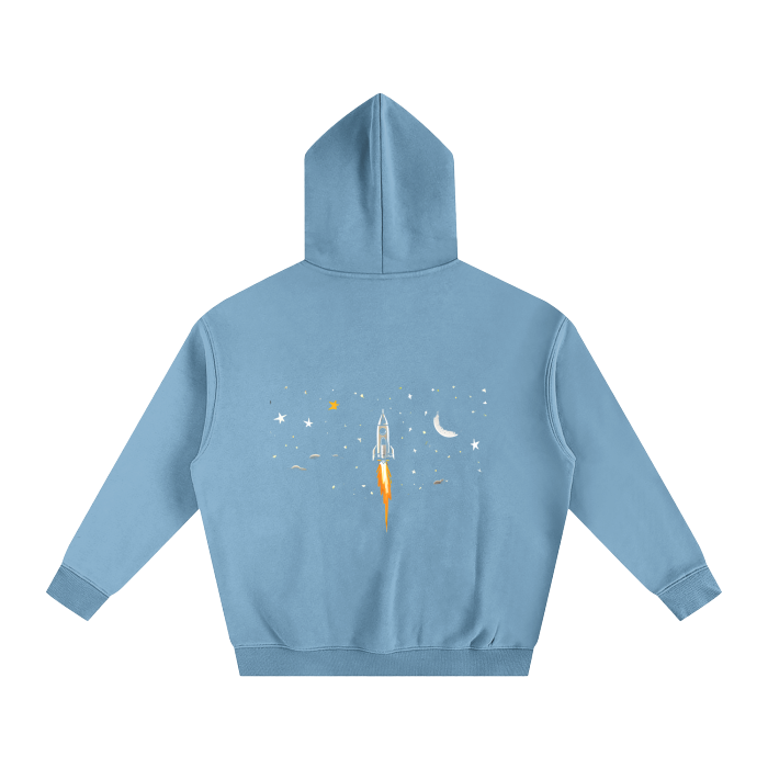 Rocket Oversize Fleeced Hoodie