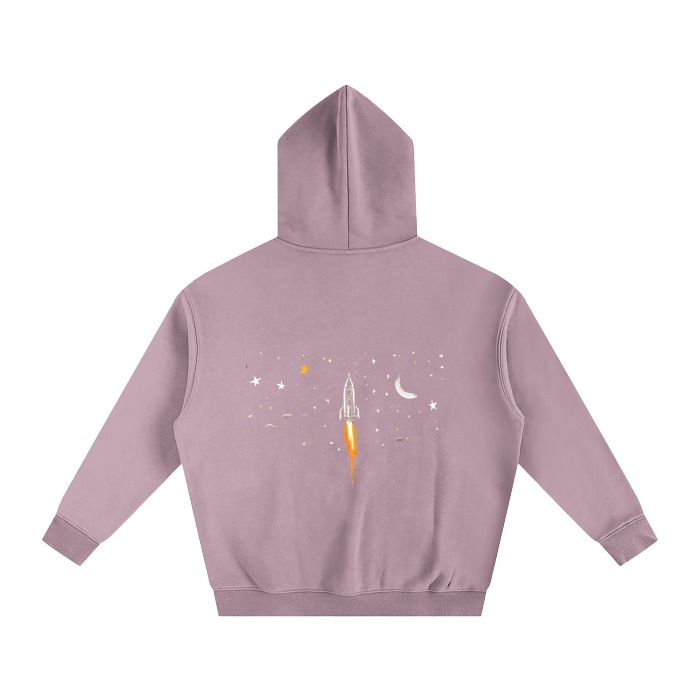 Rocket Oversize Fleeced Hoodie