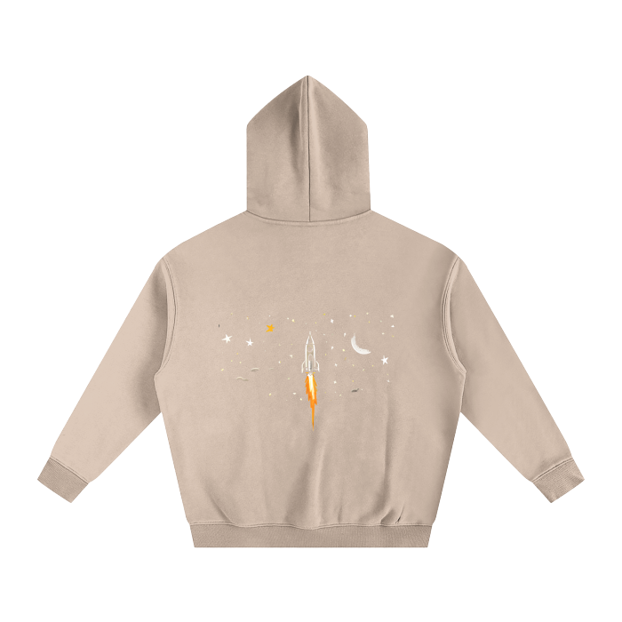 Rocket Oversize Fleeced Hoodie
