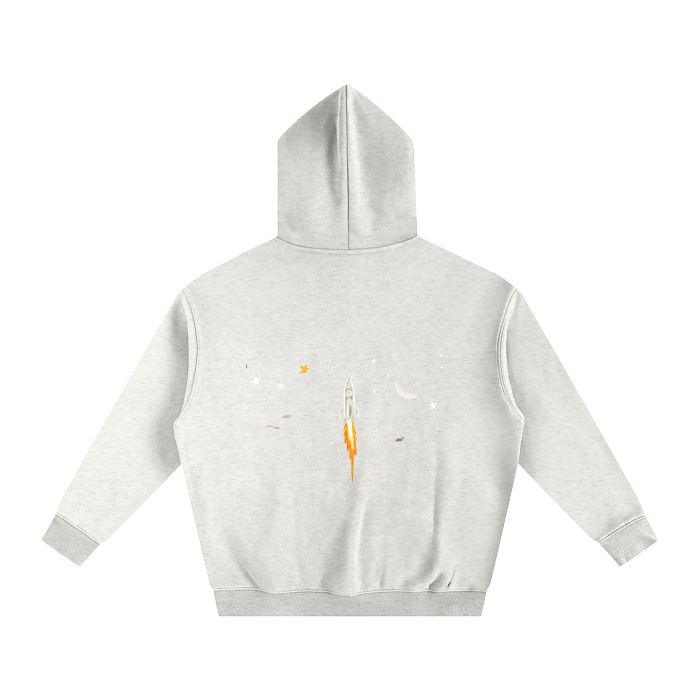 Rocket Oversize Fleeced Hoodie