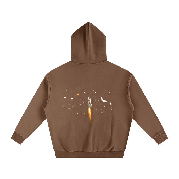 Rocket Oversize Fleeced Hoodie