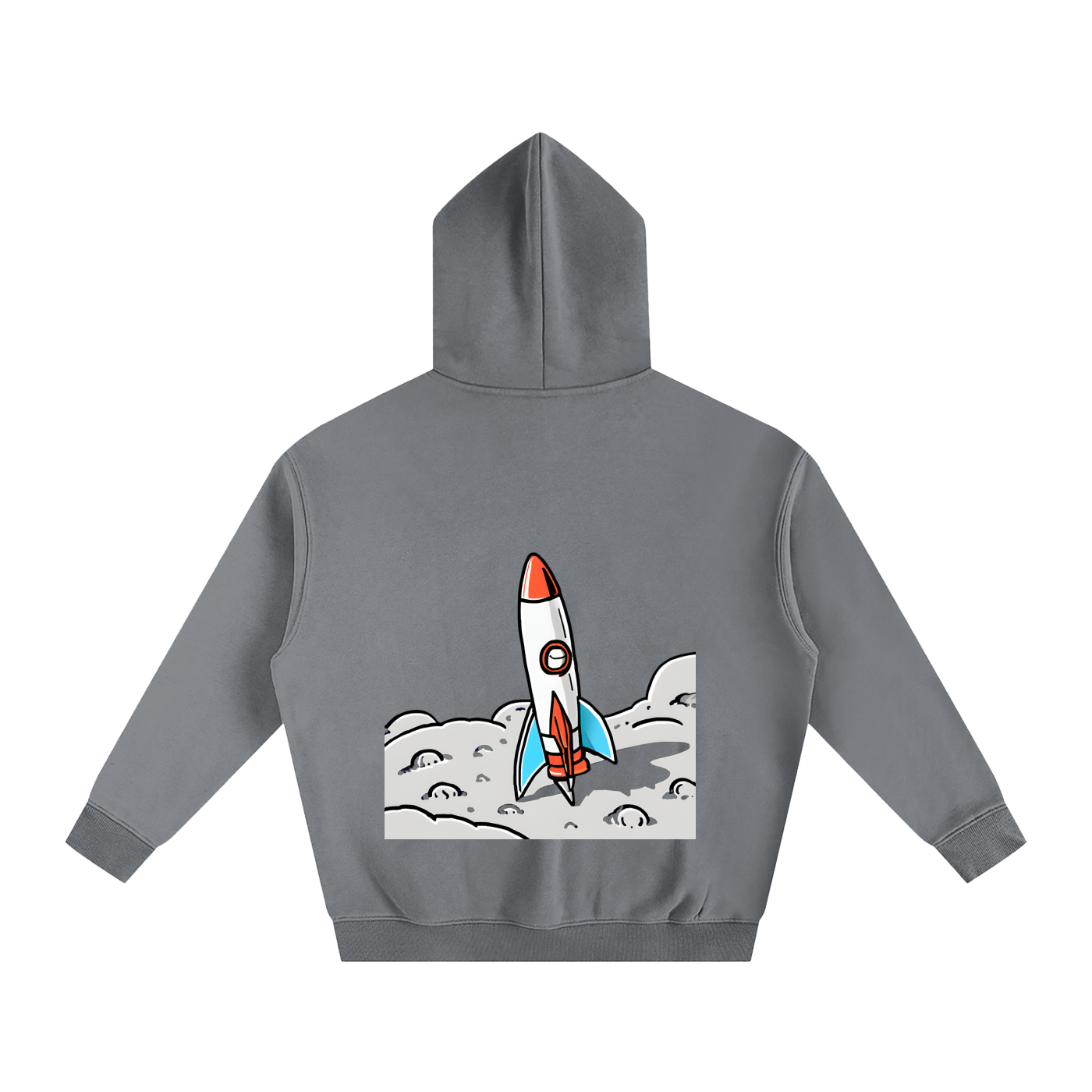 Rocket Oversize Fleeced Hoodie