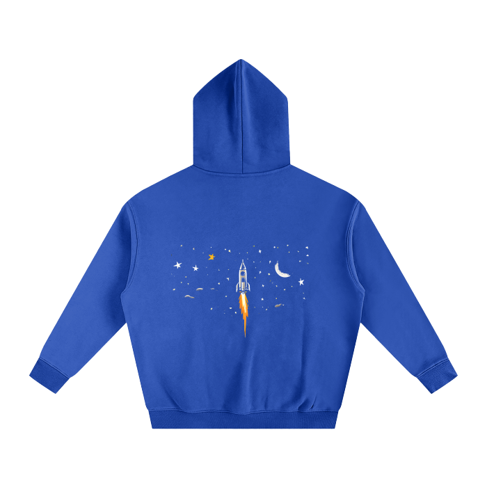 Rocket Oversize Fleeced Hoodie