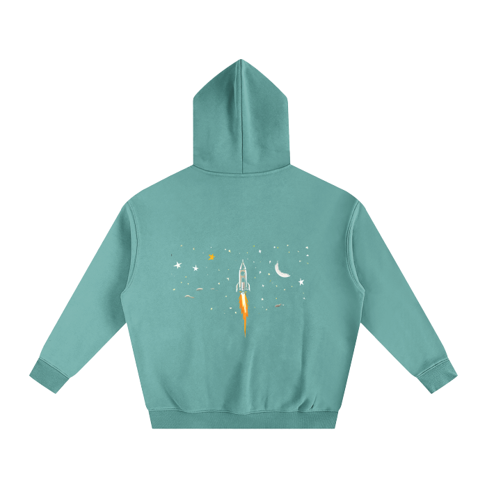 Rocket Oversize Fleeced Hoodie